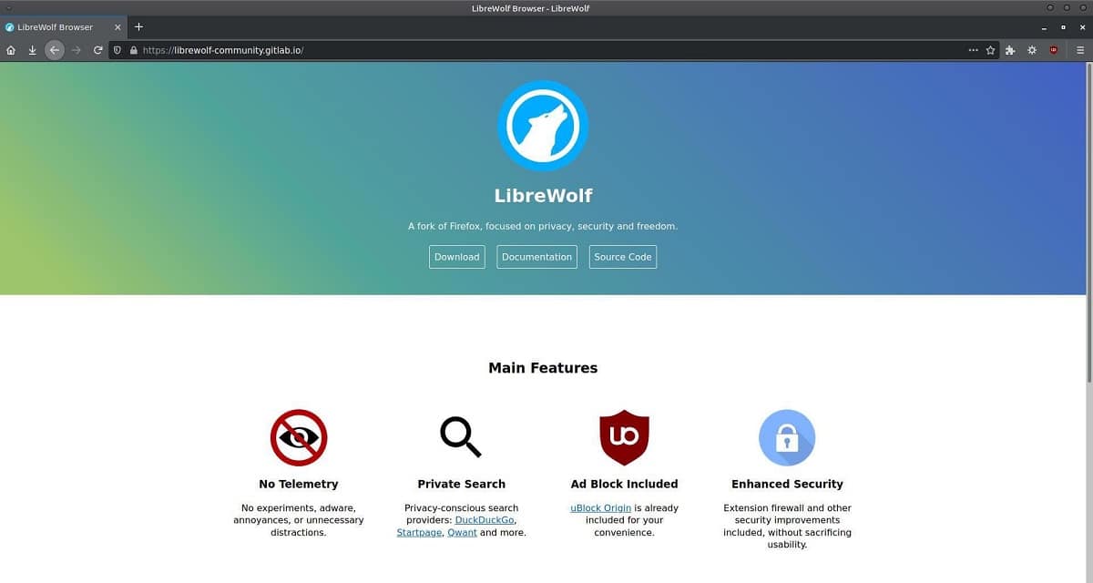 LibreWolf Browser