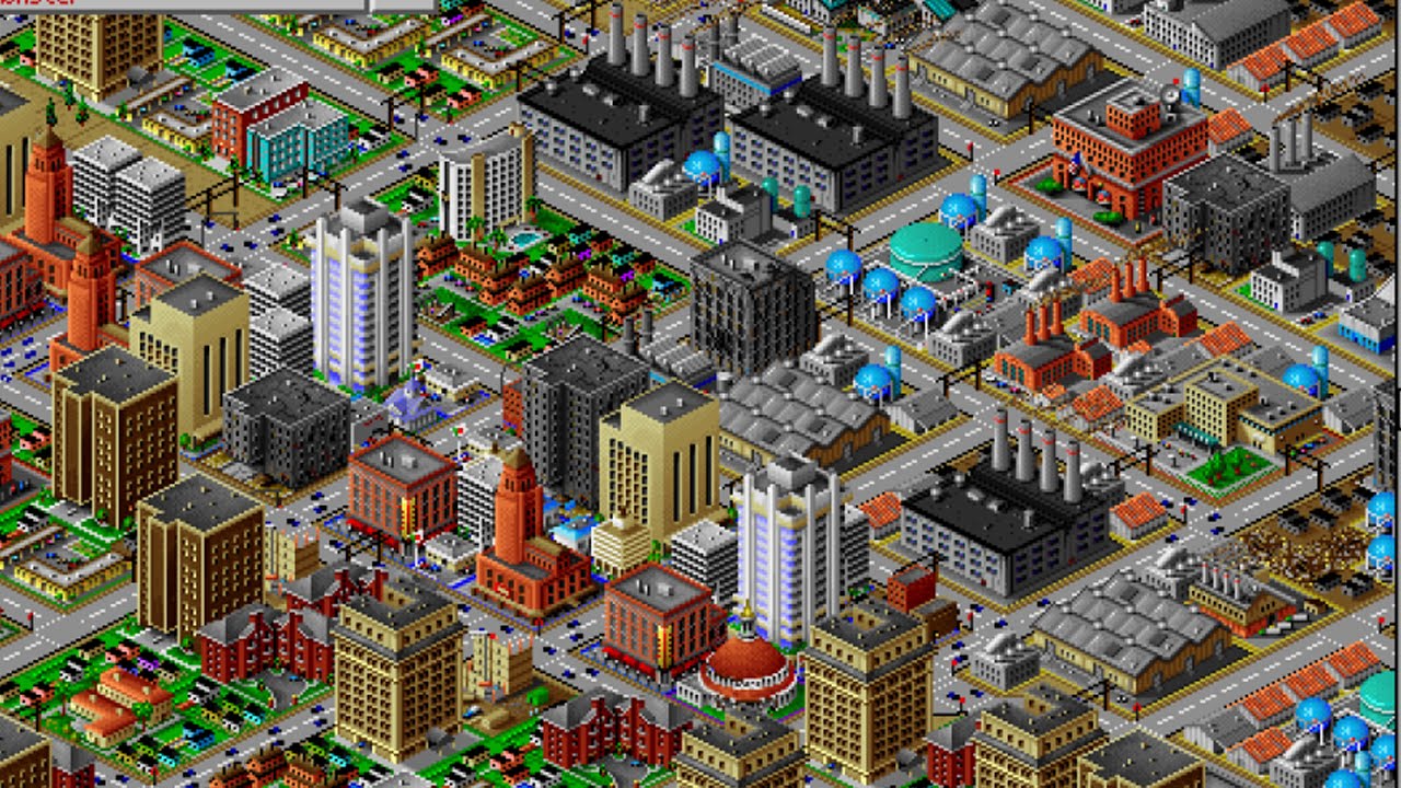 The game SimCity is an example of one that uses the isometric art style.